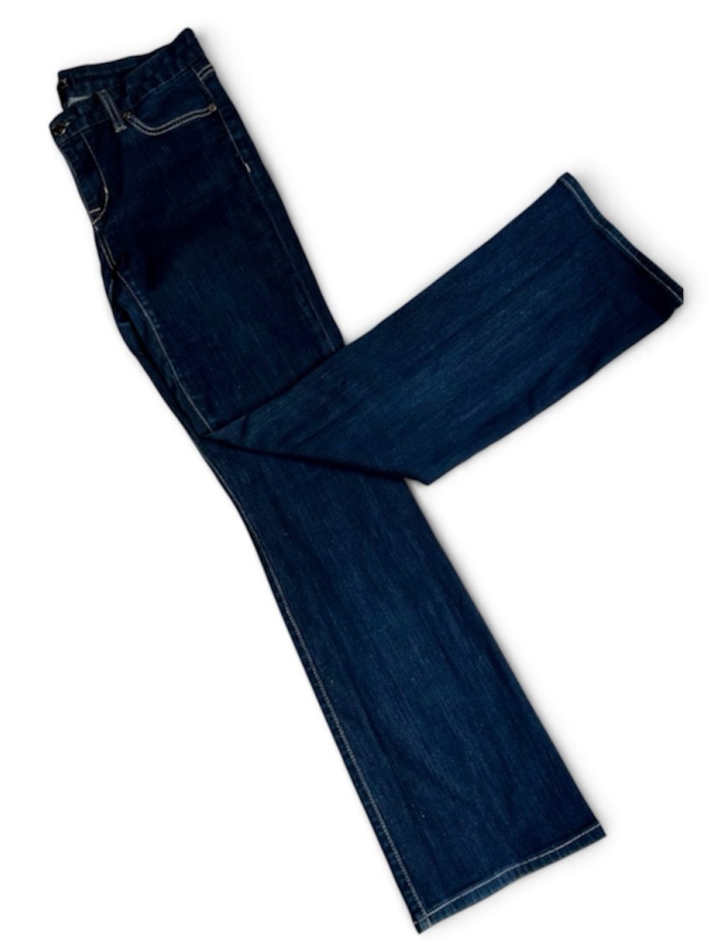 Fidelity 31 Sequoia 👢Denim Women's Brooklyn Low Mid-rise Boot Cut Dark Jeans